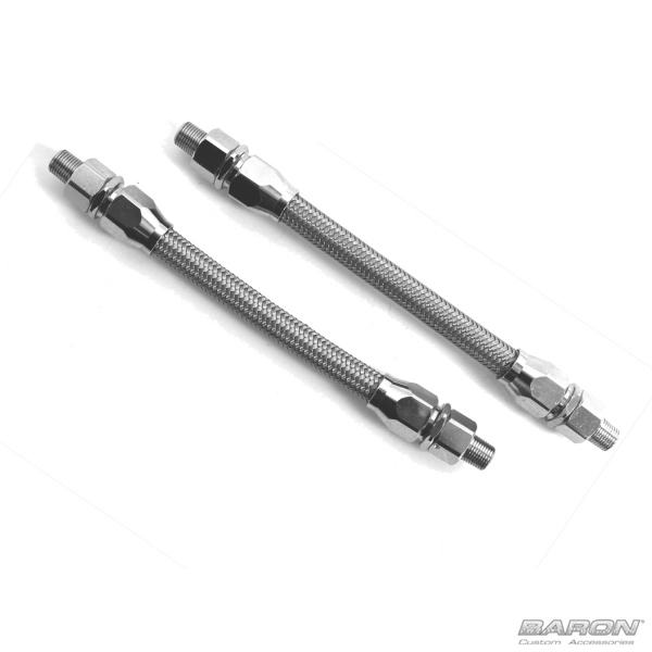 OIL LINES W/FITTINGS for Baron's Oil filter Relocation Kit